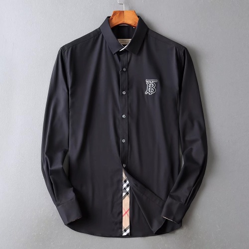 Cheap Burberry Shirts Long Sleeved For Men #1192222 Replica Wholesale [$40.00 USD] [ITEM#1192222] on Replica Burberry Shirts