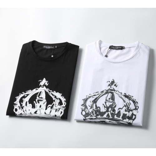 Cheap Dolce &amp; Gabbana D&amp;G T-Shirts Short Sleeved For Men #1192242 Replica Wholesale [$25.00 USD] [ITEM#1192242] on Replica Dolce &amp; Gabbana D&amp;G T-Shirts