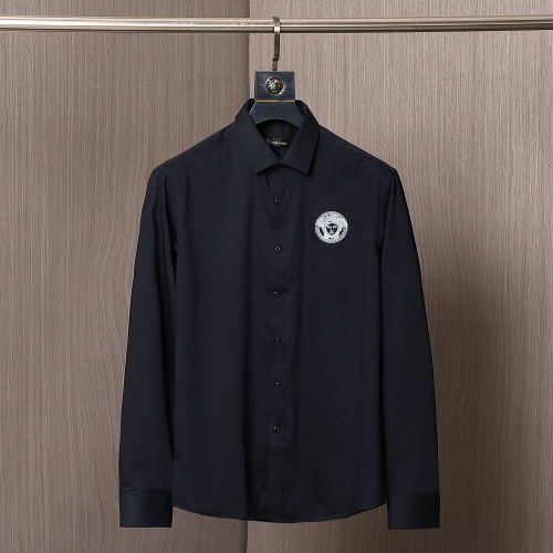 Cheap Versace Shirts Long Sleeved For Men #1192252 Replica Wholesale [$40.00 USD] [ITEM#1192252] on Replica Versace Shirts