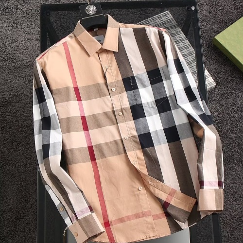 Cheap Burberry Shirts Long Sleeved For Men #1192253 Replica Wholesale [$39.00 USD] [ITEM#1192253] on Replica Burberry Shirts