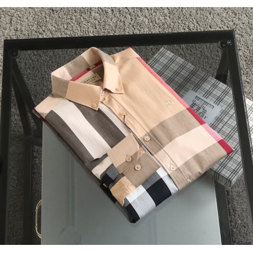 Cheap Burberry Shirts Long Sleeved For Men #1192256 Replica Wholesale [$38.00 USD] [ITEM#1192256] on Replica Burberry Shirts