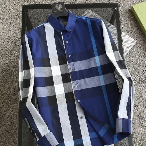 Cheap Burberry Shirts Long Sleeved For Men #1192257 Replica Wholesale [$38.00 USD] [ITEM#1192257] on Replica Burberry Shirts