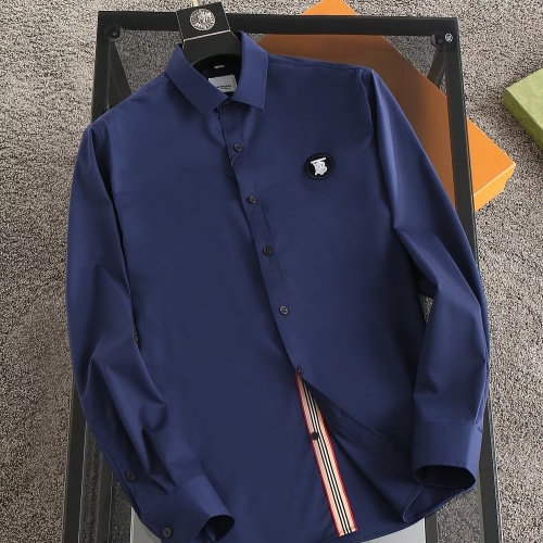 Cheap Burberry Shirts Long Sleeved For Men #1192271 Replica Wholesale [$40.00 USD] [ITEM#1192271] on Replica Burberry Shirts