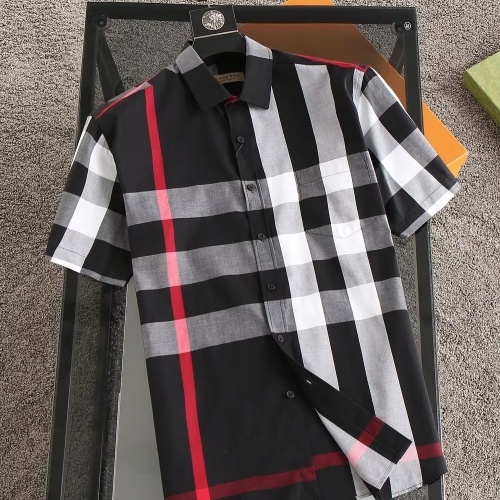 Cheap Burberry Shirts Short Sleeved For Men #1192282 Replica Wholesale [$38.00 USD] [ITEM#1192282] on Replica Burberry Shirts