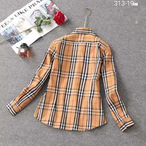 Cheap Burberry Shirts Long Sleeved For Women #1192293 Replica Wholesale [$36.00 USD] [ITEM#1192293] on Replica Burberry Shirts