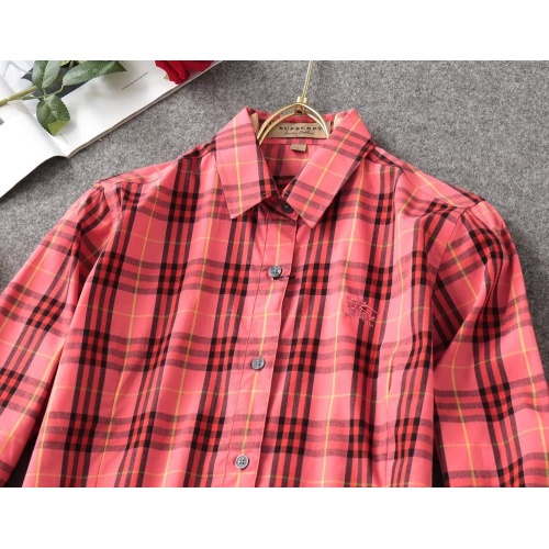 Cheap Burberry Shirts Long Sleeved For Women #1192296 Replica Wholesale [$36.00 USD] [ITEM#1192296] on Replica Burberry Shirts