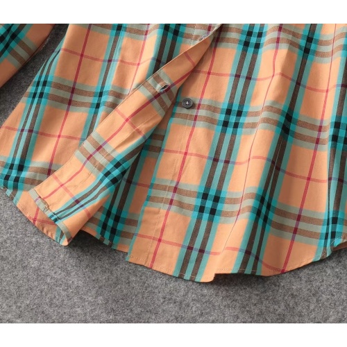 Cheap Burberry Shirts Long Sleeved For Women #1192299 Replica Wholesale [$38.00 USD] [ITEM#1192299] on Replica Burberry Shirts