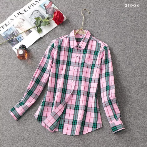 Cheap Burberry Shirts Long Sleeved For Women #1192300 Replica Wholesale [$38.00 USD] [ITEM#1192300] on Replica Burberry Shirts