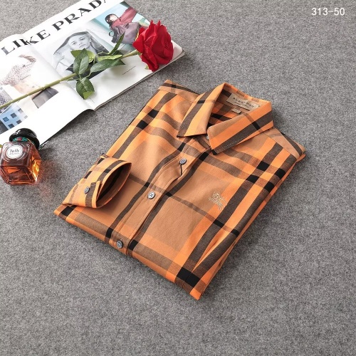 Cheap Burberry Shirts Long Sleeved For Women #1192303 Replica Wholesale [$38.00 USD] [ITEM#1192303] on Replica Burberry Shirts