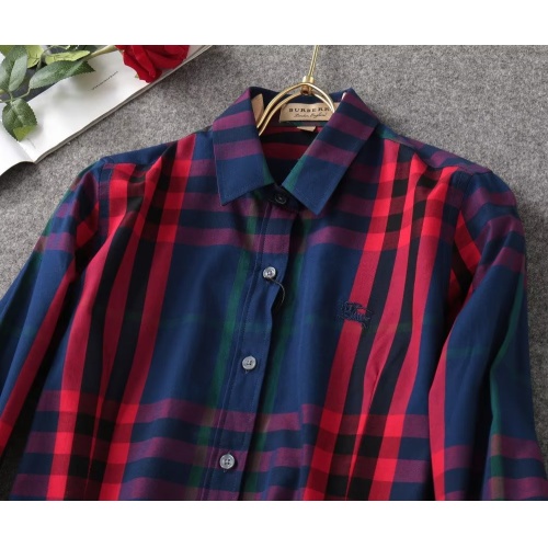 Cheap Burberry Shirts Long Sleeved For Women #1192304 Replica Wholesale [$38.00 USD] [ITEM#1192304] on Replica Burberry Shirts