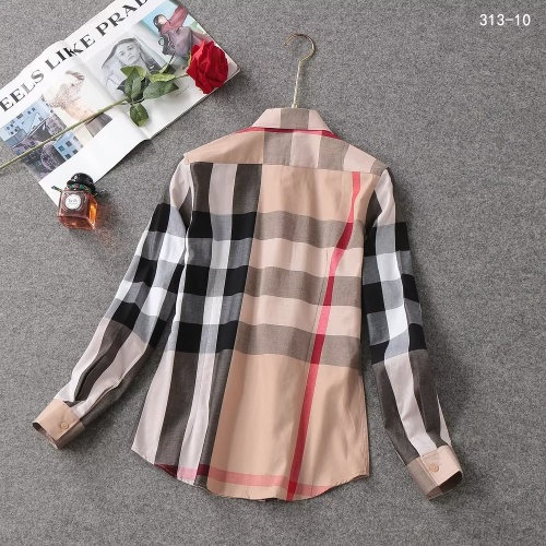 Cheap Burberry Shirts Long Sleeved For Women #1192305 Replica Wholesale [$38.00 USD] [ITEM#1192305] on Replica Burberry Shirts