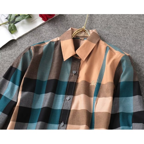 Cheap Burberry Shirts Long Sleeved For Women #1192306 Replica Wholesale [$38.00 USD] [ITEM#1192306] on Replica Burberry Shirts