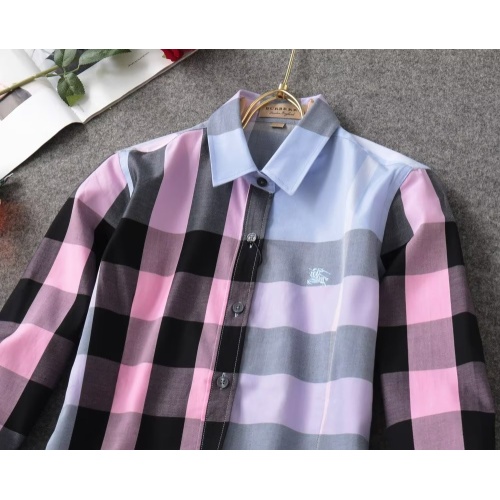 Cheap Burberry Shirts Long Sleeved For Women #1192307 Replica Wholesale [$38.00 USD] [ITEM#1192307] on Replica Burberry Shirts