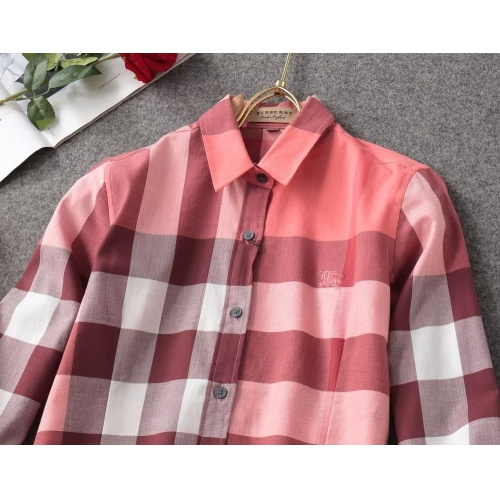 Cheap Burberry Shirts Long Sleeved For Women #1192308 Replica Wholesale [$38.00 USD] [ITEM#1192308] on Replica Burberry Shirts