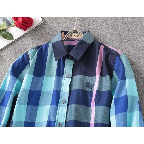 Cheap Burberry Shirts Long Sleeved For Women #1192314 Replica Wholesale [$38.00 USD] [ITEM#1192314] on Replica Burberry Shirts