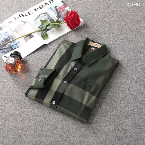 Cheap Burberry Shirts Long Sleeved For Women #1192317 Replica Wholesale [$38.00 USD] [ITEM#1192317] on Replica Burberry Shirts