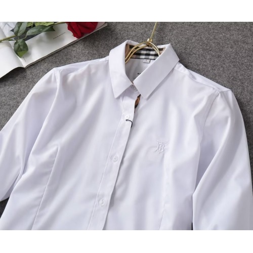 Cheap Burberry Shirts Long Sleeved For Women #1192320 Replica Wholesale [$38.00 USD] [ITEM#1192320] on Replica Burberry Shirts