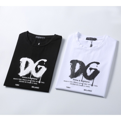 Cheap Dolce &amp; Gabbana D&amp;G T-Shirts Short Sleeved For Men #1192323 Replica Wholesale [$25.00 USD] [ITEM#1192323] on Replica Dolce &amp; Gabbana D&amp;G T-Shirts