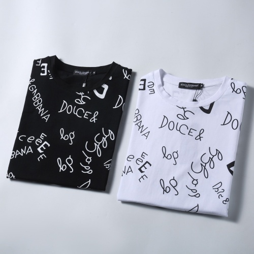 Cheap Dolce &amp; Gabbana D&amp;G T-Shirts Short Sleeved For Men #1192325 Replica Wholesale [$25.00 USD] [ITEM#1192325] on Replica Dolce &amp; Gabbana D&amp;G T-Shirts