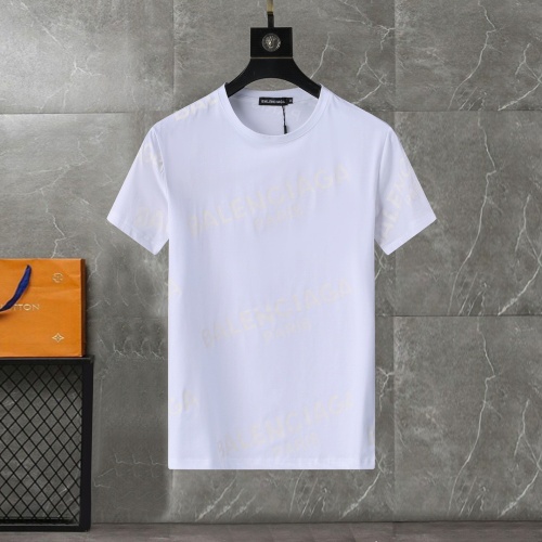 Cheap Balenciaga T-Shirts Short Sleeved For Men #1192386 Replica Wholesale [$25.00 USD] [ITEM#1192386] on Replica Balenciaga T-Shirts