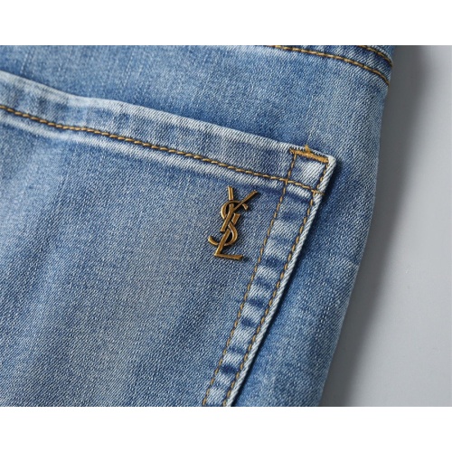 Cheap Yves Saint Laurent YSL Jeans For Men #1192574 Replica Wholesale [$42.00 USD] [ITEM#1192574] on Replica Yves Saint Laurent YSL Jeans