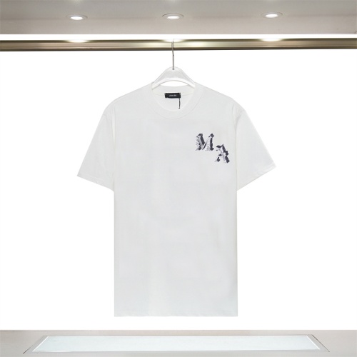 Cheap Amiri T-Shirts Short Sleeved For Unisex #1192610 Replica Wholesale [$34.00 USD] [ITEM#1192610] on Replica Amiri T-Shirts