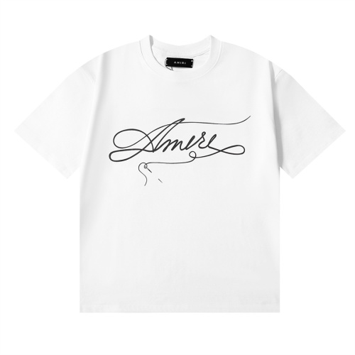 Cheap Amiri T-Shirts Short Sleeved For Unisex #1192618 Replica Wholesale [$29.00 USD] [ITEM#1192618] on Replica Amiri T-Shirts