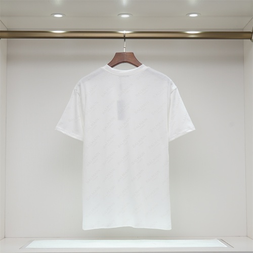 Cheap Balmain T-Shirts Short Sleeved For Unisex #1192620 Replica Wholesale [$34.00 USD] [ITEM#1192620] on Replica Balmain T-Shirts