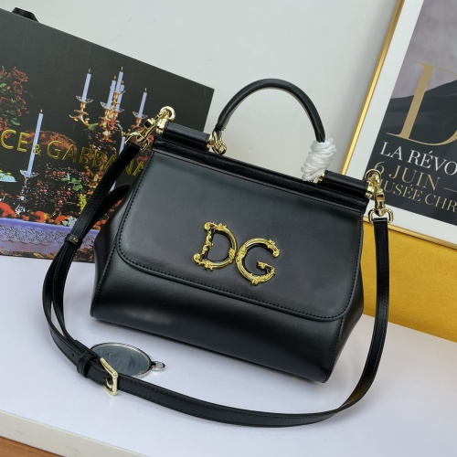 Cheap Dolce &amp; Gabbana AAA Quality Handbags For Women #1192708 Replica Wholesale [$145.00 USD] [ITEM#1192708] on Replica Dolce &amp; Gabbana AAA Quality Handbags