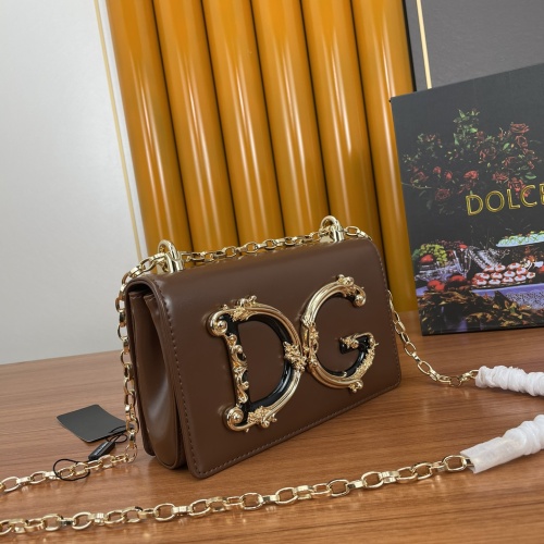 Cheap Dolce &amp; Gabbana D&amp;G AAA Quality Messenger Bags For Women #1192762 Replica Wholesale [$162.00 USD] [ITEM#1192762] on Replica Dolce &amp; Gabbana D&amp;G AAA Quality Messenger Bags