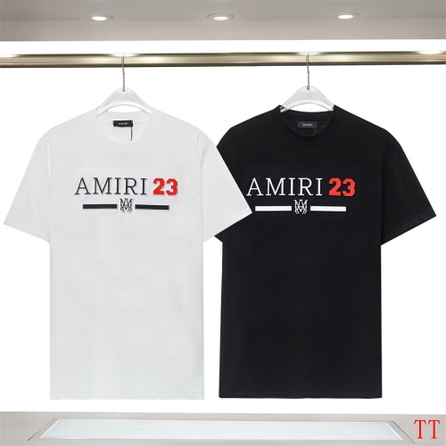 Cheap Amiri T-Shirts Short Sleeved For Unisex #1192922 Replica Wholesale [$32.00 USD] [ITEM#1192922] on Replica Amiri T-Shirts