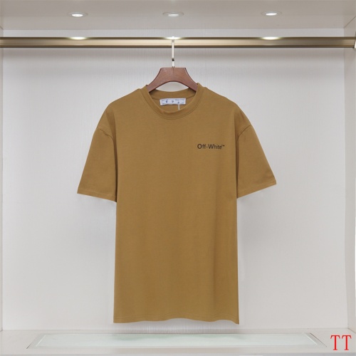 Cheap Off-White T-Shirts Short Sleeved For Unisex #1193119 Replica Wholesale [$32.00 USD] [ITEM#1193119] on Replica Off-White T-Shirts