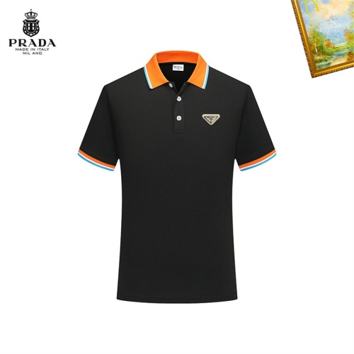 Cheap Prada T-Shirts Short Sleeved For Men #1193273 Replica Wholesale [$29.00 USD] [ITEM#1193273] on Replica Prada T-Shirts