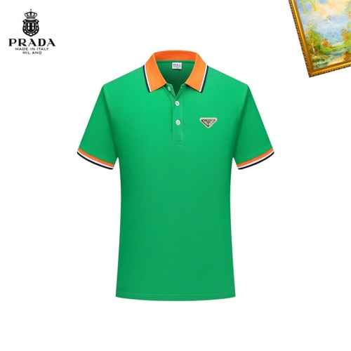 Cheap Prada T-Shirts Short Sleeved For Men #1193276 Replica Wholesale [$29.00 USD] [ITEM#1193276] on Replica Prada T-Shirts