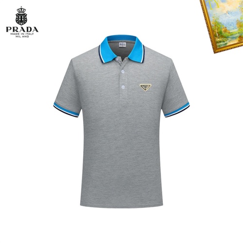 Cheap Prada T-Shirts Short Sleeved For Men #1193278 Replica Wholesale [$29.00 USD] [ITEM#1193278] on Replica Prada T-Shirts