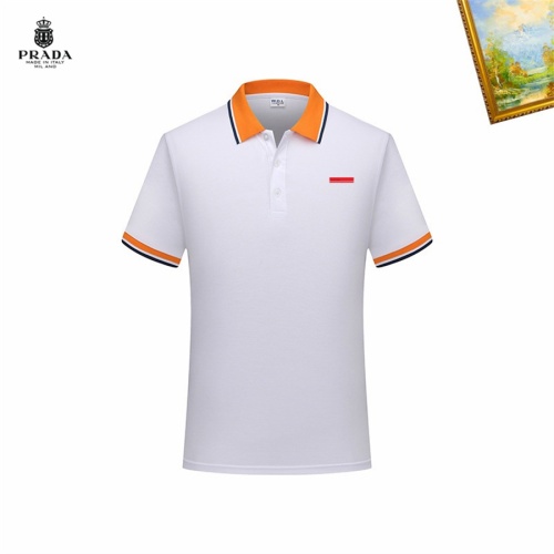 Cheap Prada T-Shirts Short Sleeved For Men #1193279 Replica Wholesale [$29.00 USD] [ITEM#1193279] on Replica Prada T-Shirts