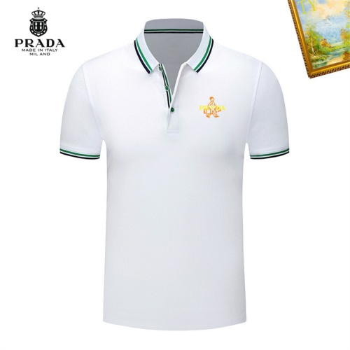 Cheap Prada T-Shirts Short Sleeved For Men #1193349 Replica Wholesale [$29.00 USD] [ITEM#1193349] on Replica Prada T-Shirts