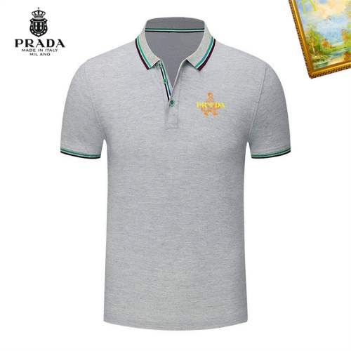 Cheap Prada T-Shirts Short Sleeved For Men #1193350 Replica Wholesale [$29.00 USD] [ITEM#1193350] on Replica Prada T-Shirts