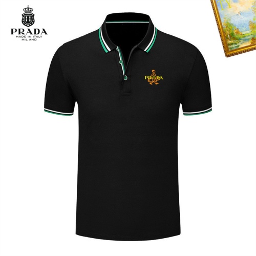 Cheap Prada T-Shirts Short Sleeved For Men #1193355 Replica Wholesale [$29.00 USD] [ITEM#1193355] on Replica Prada T-Shirts