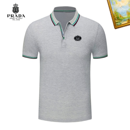 Cheap Prada T-Shirts Short Sleeved For Men #1193357 Replica Wholesale [$29.00 USD] [ITEM#1193357] on Replica Prada T-Shirts