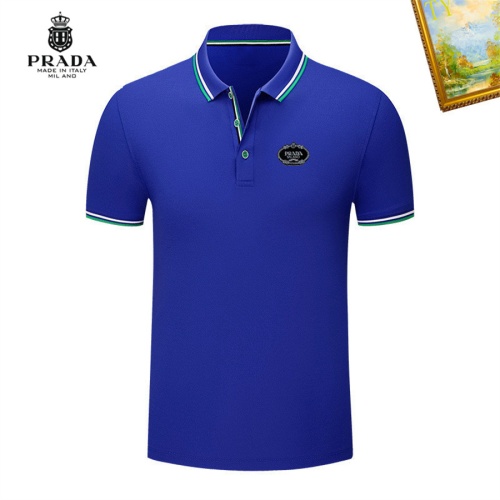 Cheap Prada T-Shirts Short Sleeved For Men #1193360 Replica Wholesale [$29.00 USD] [ITEM#1193360] on Replica Prada T-Shirts