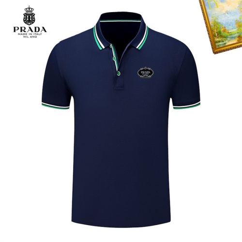 Cheap Prada T-Shirts Short Sleeved For Men #1193361 Replica Wholesale [$29.00 USD] [ITEM#1193361] on Replica Prada T-Shirts
