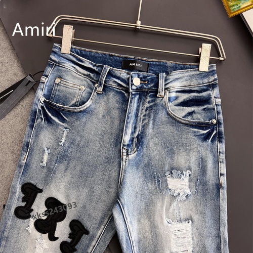 Cheap Amiri Jeans For Men #1193533 Replica Wholesale [$48.00 USD] [ITEM#1193533] on Replica Amiri Jeans