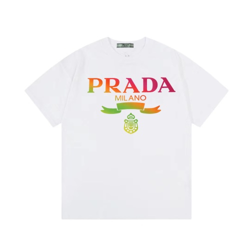 Cheap Prada T-Shirts Short Sleeved For Unisex #1193626 Replica Wholesale [$34.00 USD] [ITEM#1193626] on Replica Prada T-Shirts