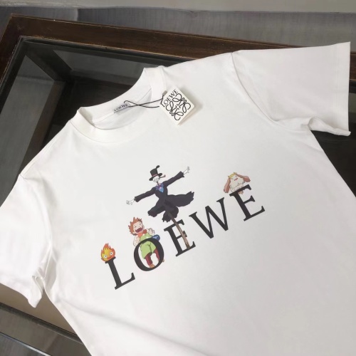 Cheap LOEWE T-Shirts Short Sleeved For Men #1193672 Replica Wholesale [$40.00 USD] [ITEM#1193672] on Replica LOEWE T-Shirts