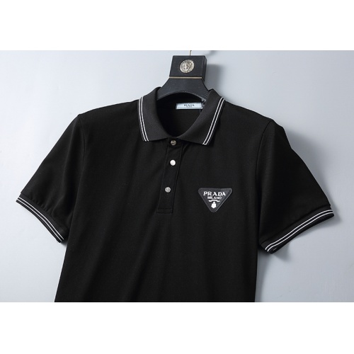 Cheap Prada T-Shirts Short Sleeved For Men #1193706 Replica Wholesale [$27.00 USD] [ITEM#1193706] on Replica Prada T-Shirts