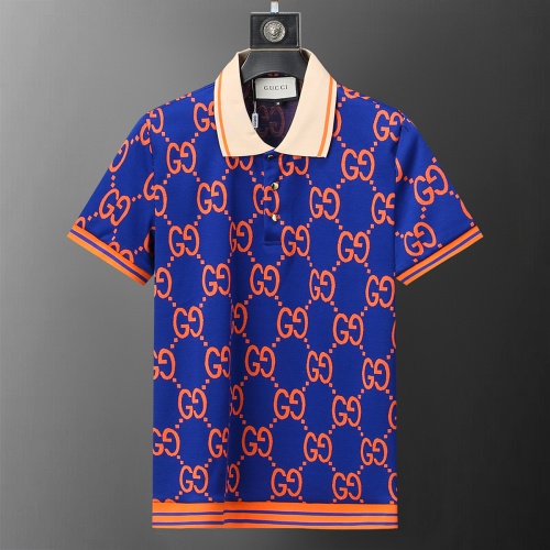 Cheap Gucci T-Shirts Short Sleeved For Men #1193734 Replica Wholesale [$27.00 USD] [ITEM#1193734] on Replica Gucci T-Shirts