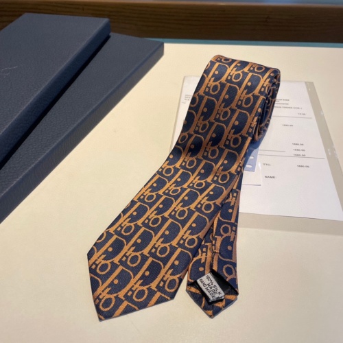 Cheap Christian Dior Necktie For Men #1193962 Replica Wholesale [$48.00 USD] [ITEM#1193962] on Replica Christian Dior Necktie