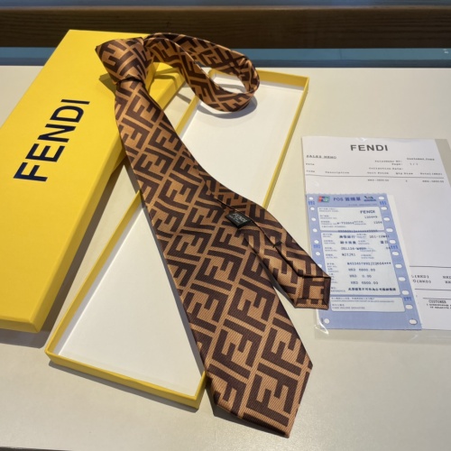 Cheap Fendi Necktie For Men #1194022 Replica Wholesale [$48.00 USD] [ITEM#1194022] on Replica Fendi Necktie