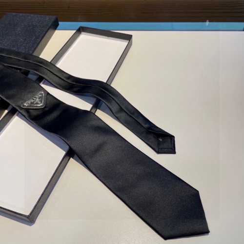 Cheap Prada Necktie In Black For Men #1194974 Replica Wholesale [$34.00 USD] [ITEM#1194974] on Replica Prada Necktie